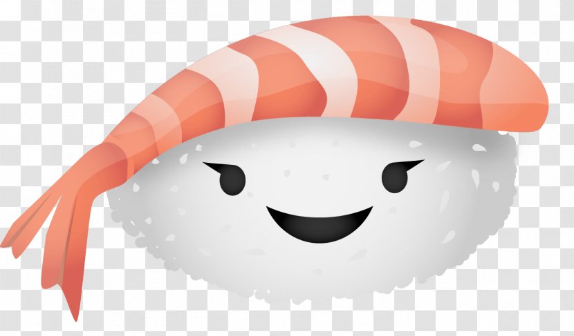 Sushi Japanese Cuisine Onigiri Sashimi - Lip Transparent PNG