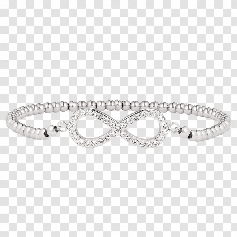 Bracelet Infinity Symbol Bangle Swarovski - Ring Transparent PNG