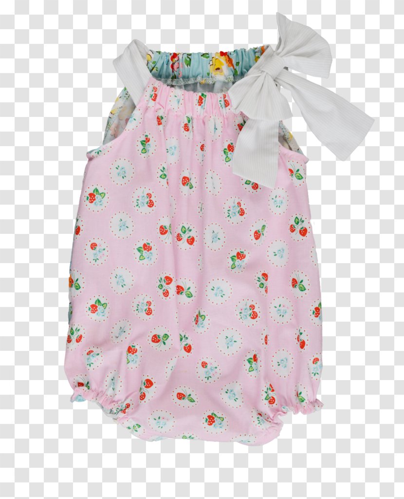 Children's Clothing Polka Dot Fashion Romper Suit - Frame - Pre-sale Transparent PNG