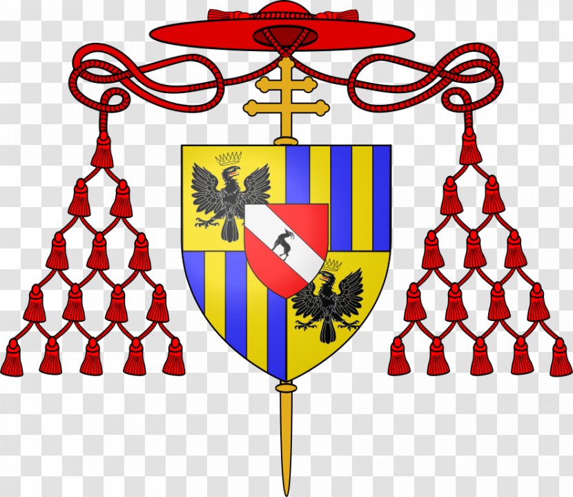 St. John Fisher College Coat Of Arms Cardinal Pope Bishop - Crest - Guido De Philippis Transparent PNG