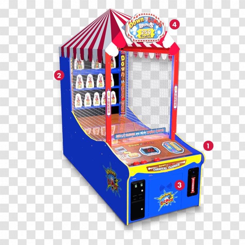 Arcade Game YouTube Clowns - Ice - Youtube Transparent PNG