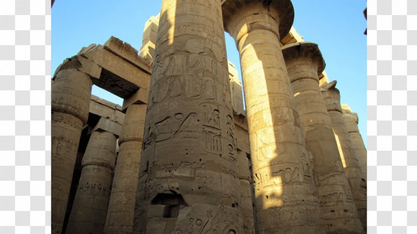 Karnak Thebes Ancient Egypt Egyptian Temple Archaeological Site - Sky - Unesco World Heritage Transparent PNG