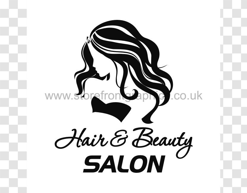 Beauty Parlour Hairdresser Sticker Day Spa - Brand - Hair Transparent PNG