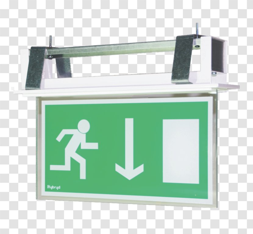 Emergency Lighting Evacuation Sign - Light Transparent PNG