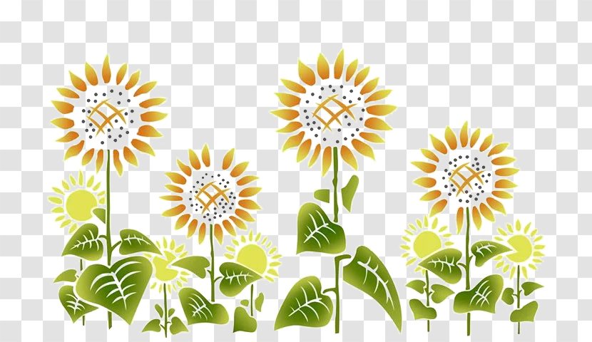 Common Sunflower - Cut Flowers Transparent PNG