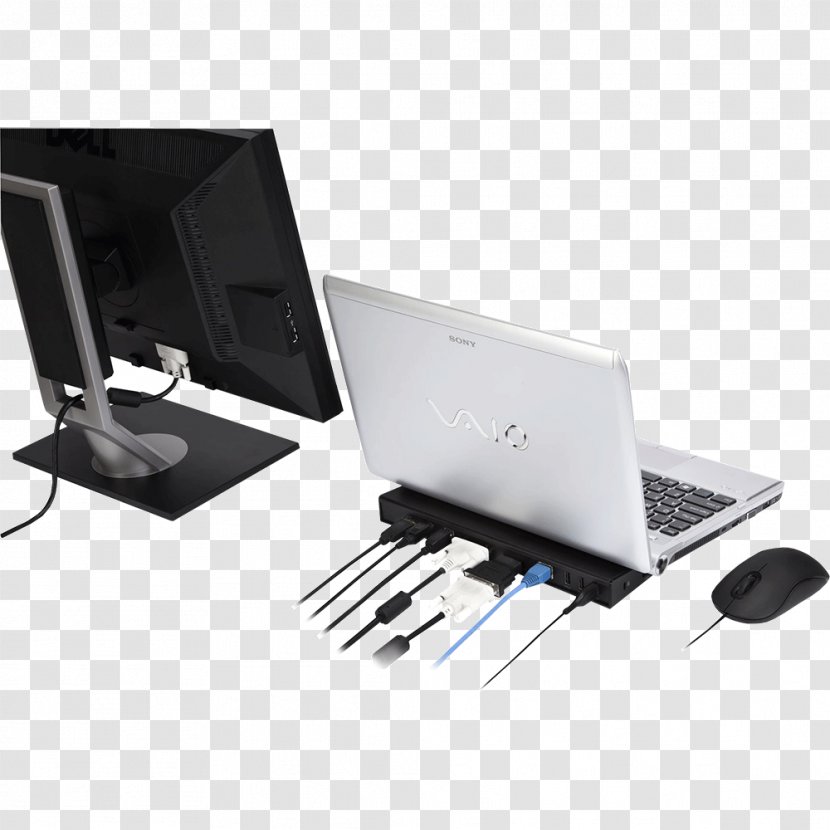 Dell Laptop Docking Station USB 3.0 - Hdmi - T Model Transparent PNG