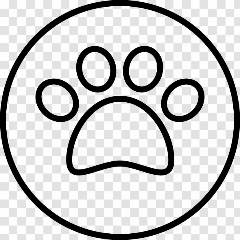 Dog Circle Paw Clip Art - Head Transparent PNG
