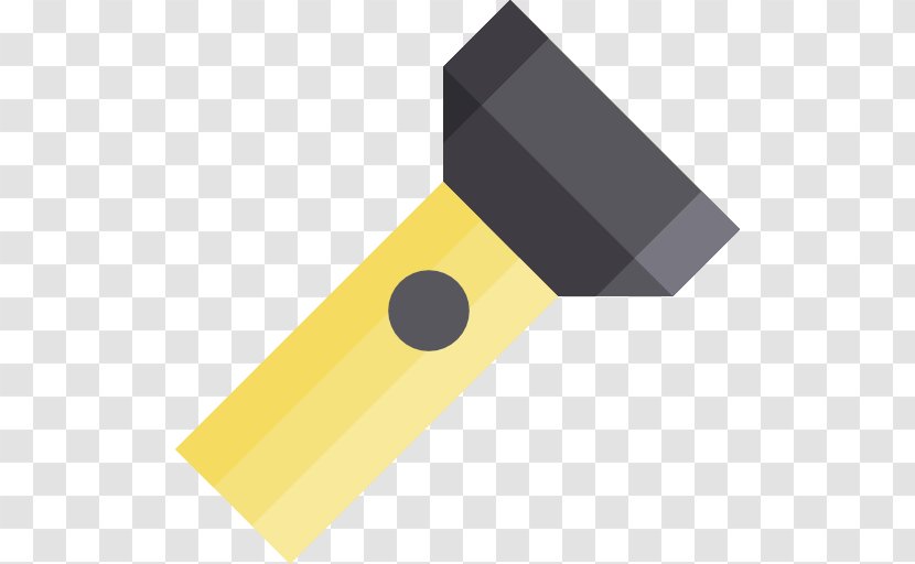 Brand Yellow - Rectangle - Flashlight Transparent PNG