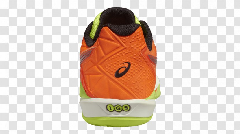 ASICS Sneakers Shoe Sportswear Running - Yellow - Handball Court Transparent PNG