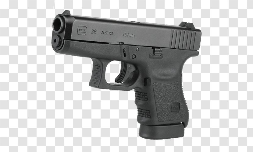 Trigger Firearm Glock 36 .45 ACP - Handgun Transparent PNG