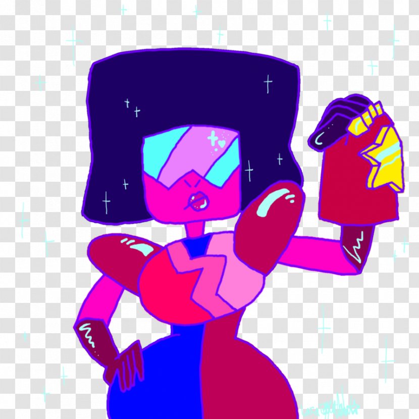 Garnet Keyword Tool Drawing Research - Watercolor - Steven Universe Transparent PNG