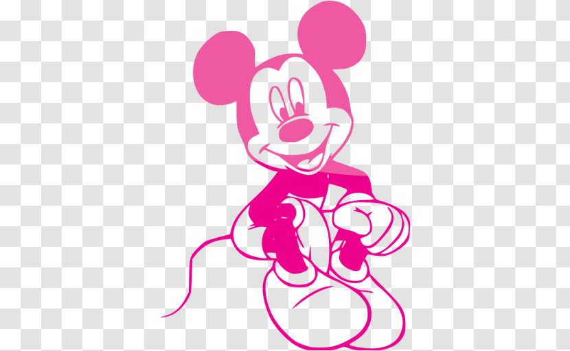 Mickey Mouse Minnie Jiminy Cricket - Watercolor Transparent PNG