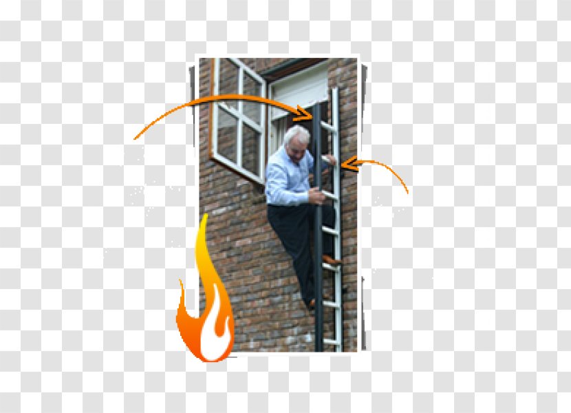 Ladder Fire Escape Line Transparent PNG