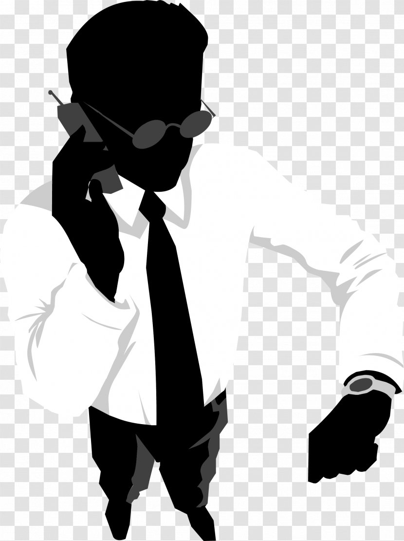 Businessperson Silhouette Clip Art - Of Black Characters Transparent PNG