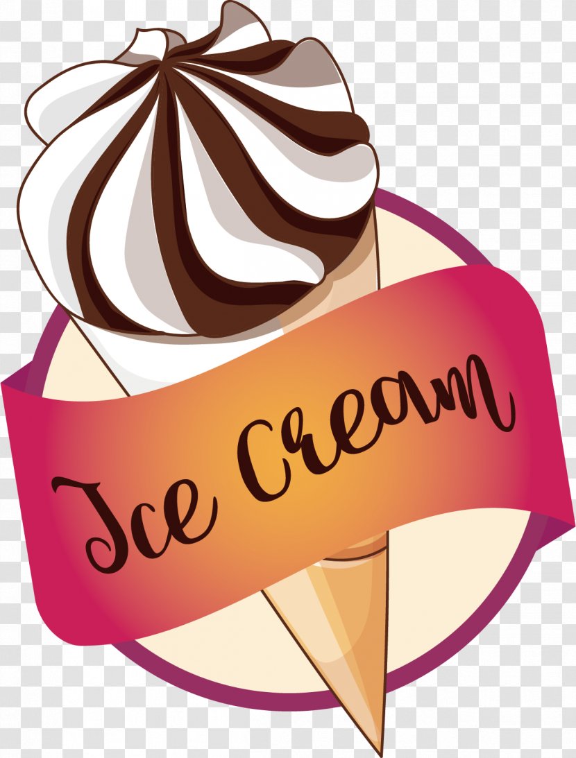 Ice Cream Cone Waffle Cake - Flavor - Cartoon Transparent PNG