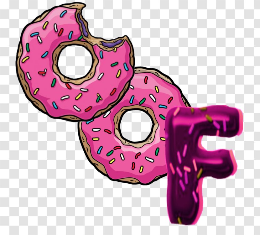 Donuts Homer Simpson The Simpsons: Tapped Out Bart Coffee And Doughnuts - Pink - Discord Emoji Transparent PNG