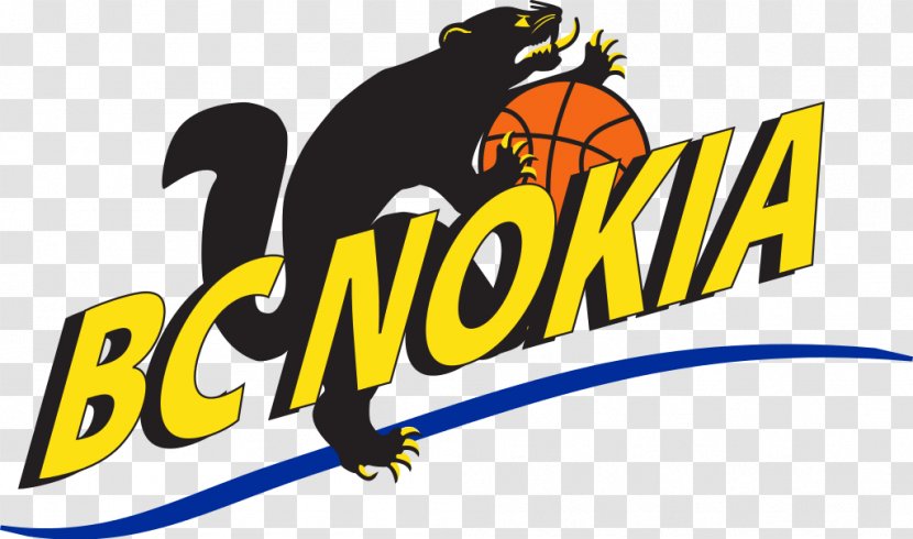 BC Nokia Logo Kankaantaan Kisa Basketball - Cartoon Transparent PNG