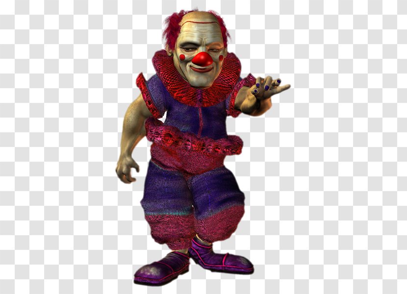 Clown Figurine Character Fiction - Costume - Wh Transparent PNG