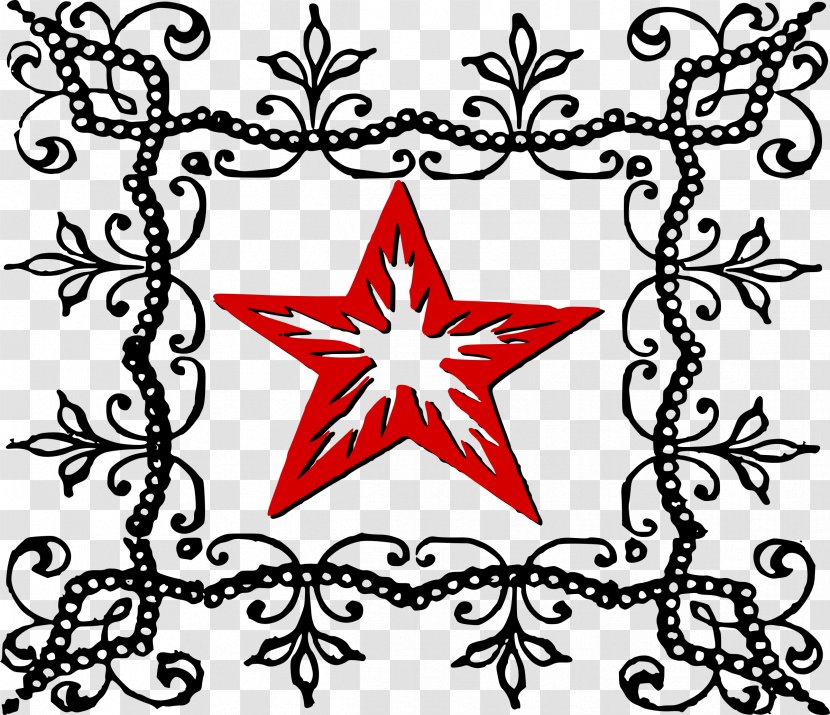 Five-pointed Star Indian Premier League Clip Art - Red Transparent PNG