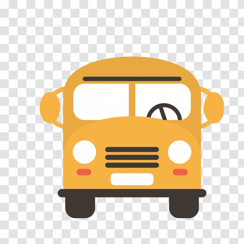 Student First Day Of School - Product Design - Bus Transparent PNG