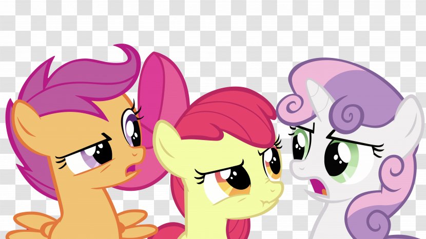 Apple Bloom Cutie Mark Crusaders Scootaloo - Watercolor Transparent PNG