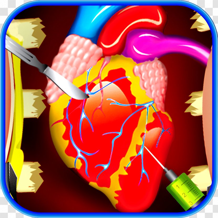 Cancer Surgery Simulator Tofu Hunter Dentist Game 3D - Heart Transparent PNG