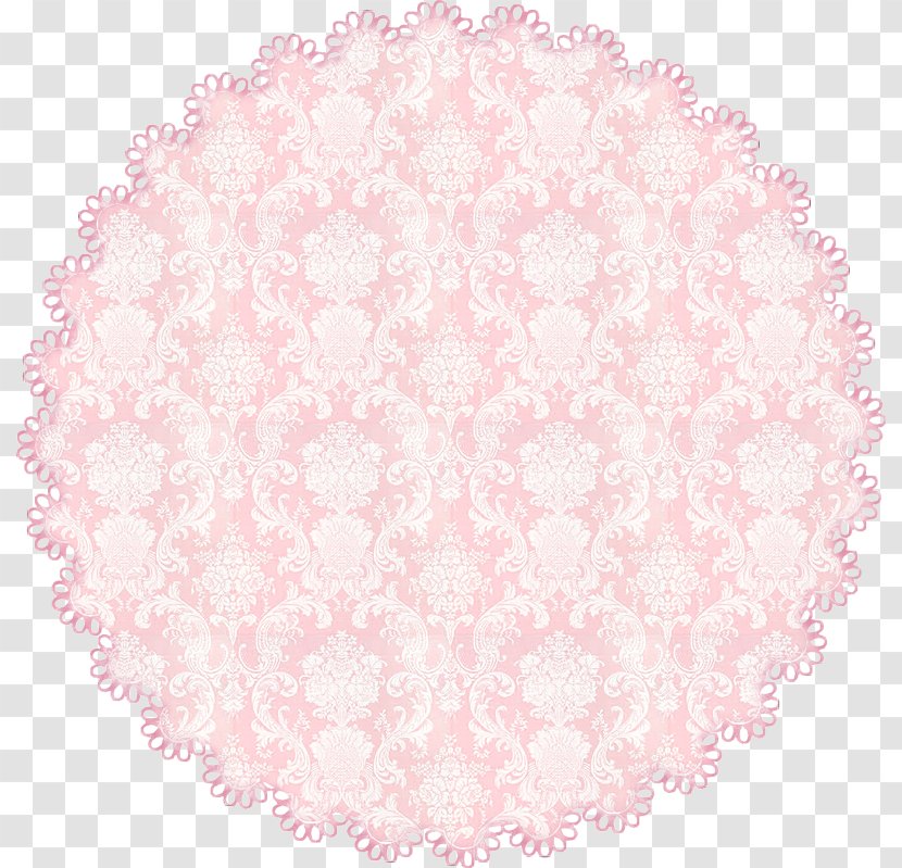 Place Mats Circle Pink M Transparent PNG