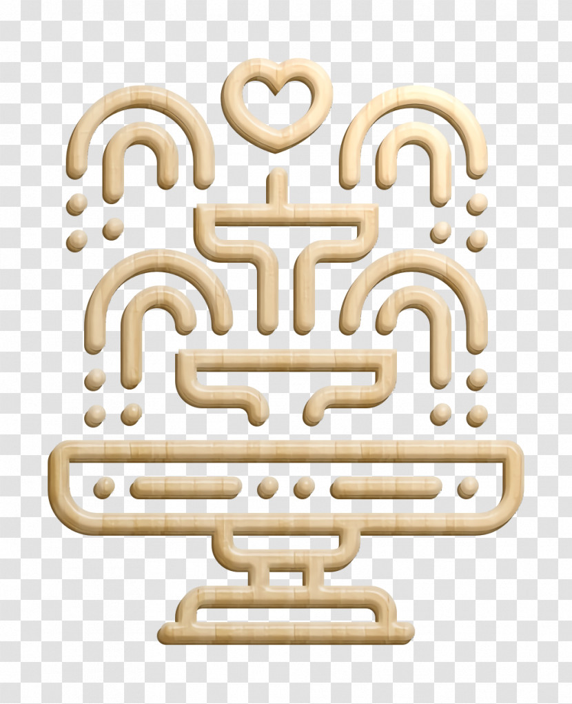 Wedding Icon Fountain Icon Transparent PNG