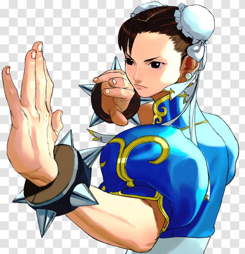 Street Fighter III: 3rd Strike Chun-Li Cammy Anniversary Collection - Watercolor - Silhouette Transparent PNG