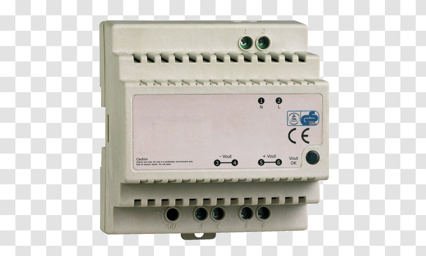 DIN Rail Mains Electricity Power Converters Alternating Current - Switchedmode Supply - Technology Transparent PNG