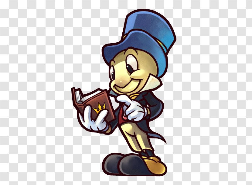 Kingdom Hearts: Chain Of Memories Hearts II Coded Jiminy Cricket - Character Transparent PNG
