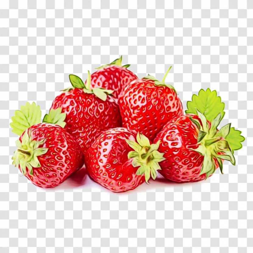 Ice Cream Background - Natural Foods - Alpine Strawberry Superfruit Transparent PNG