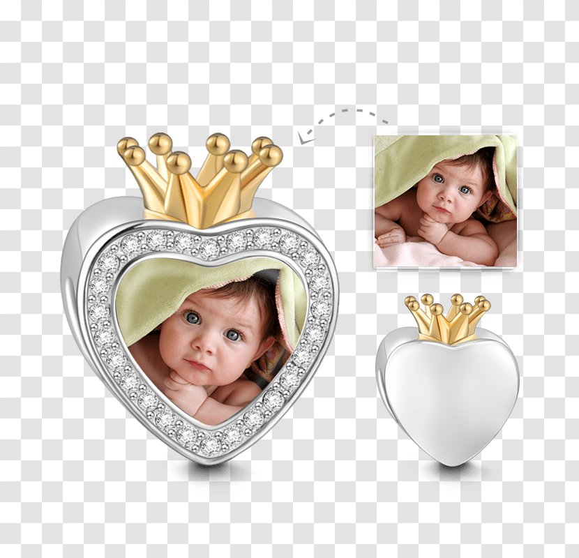 Locket Sterling Silver Charm Bracelet Infant Transparent PNG