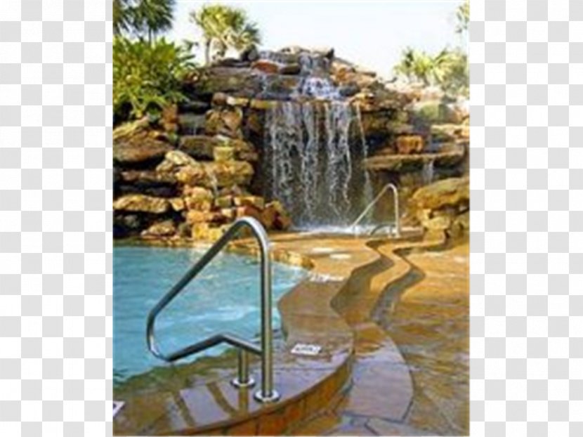 The San Luis Resort Waterfall Water Resources Swimming Pool Hotel - Feature Transparent PNG