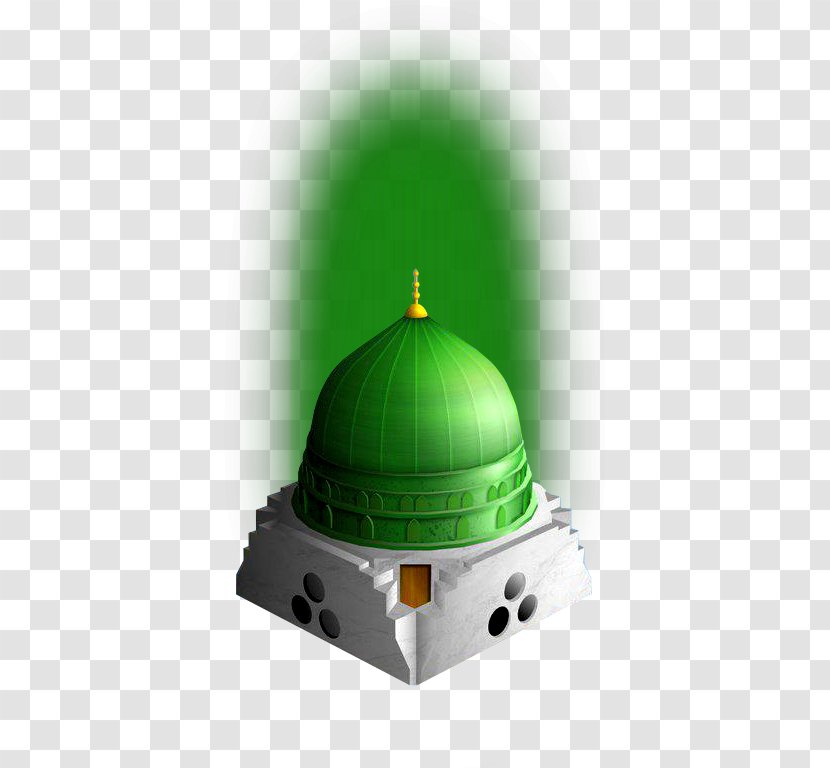 Green Dome Na`at Prophet Hajj Imam - Islam Transparent PNG