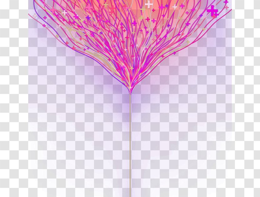 Line Purple Mulberry - Fireworks Transparent PNG
