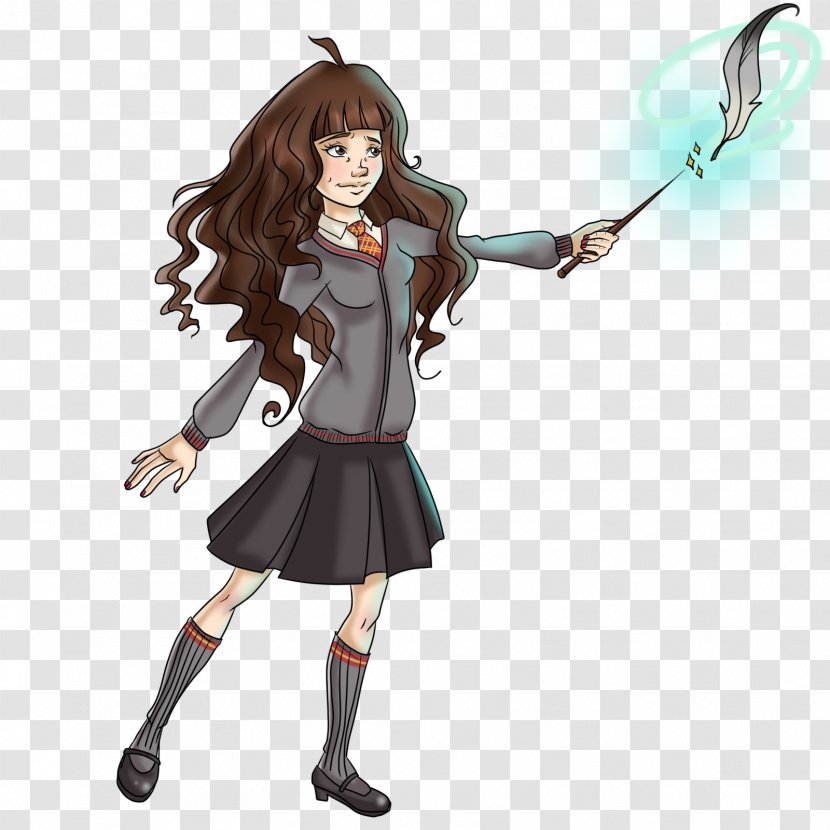Hermione Granger Cartoon Harry Potter Drawing - Flower Transparent PNG