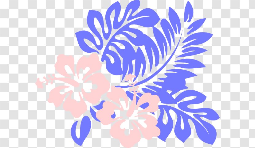 Hawaiian Clip Art - Wing - Cartoon Hibiscus Transparent PNG