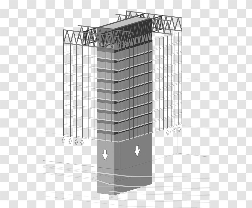 Facade Line - Structure Transparent PNG