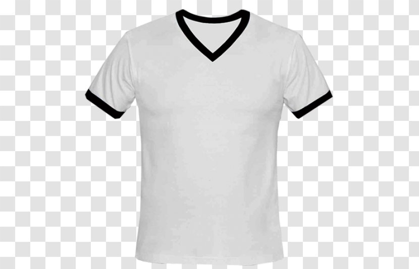 Ringer T-shirt Sleeve Sweater Collar - Cartoon Transparent PNG