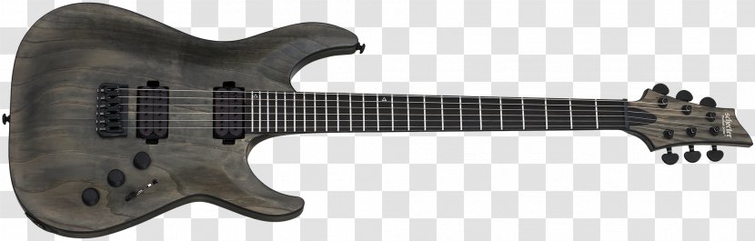 Schecter C-1 Hellraiser FR Guitar Research Floyd Rose - Damien 6 Transparent PNG