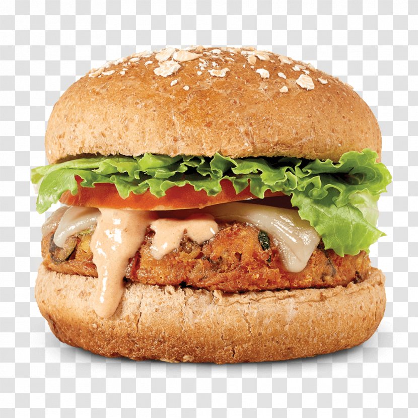 Hamburger Veggie Burger Restaurant Vegetarian Cuisine French Fries - Food - Cafe Menu Items Transparent PNG