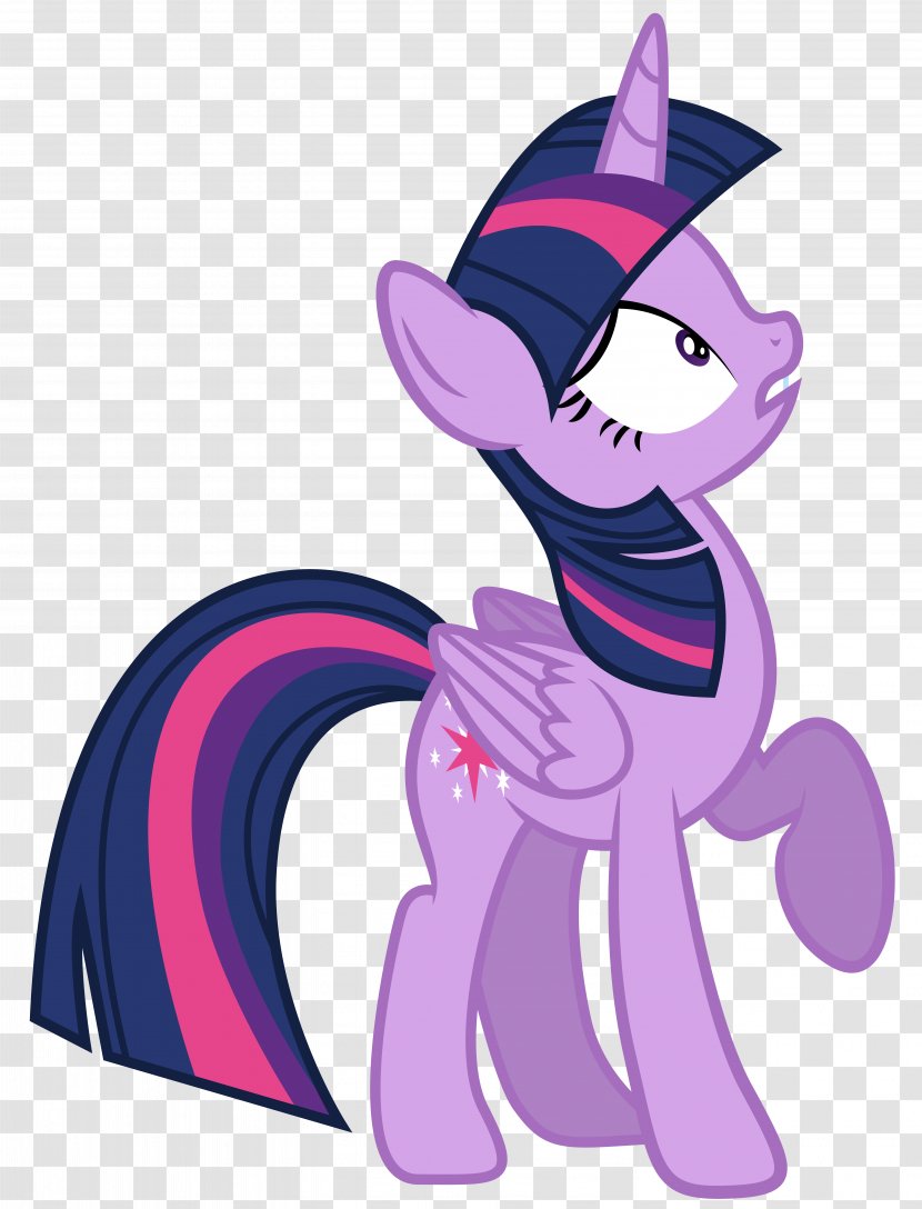 Twilight Sparkle Rainbow Dash Pinkie Pie Pony Winged Unicorn - Silhouette Transparent PNG