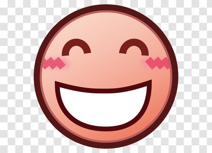 Smiley Emoticon Laughter Happiness - Emoji Transparent PNG