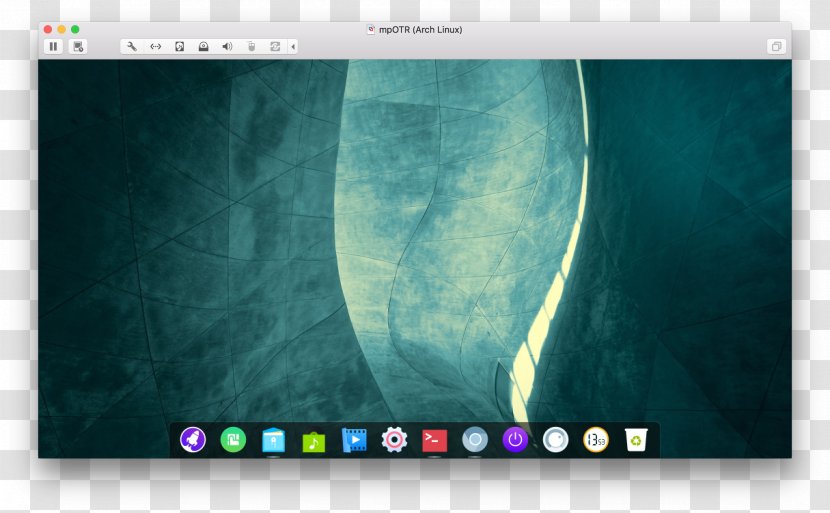 Arch Linux Deepin Screenshot Installation Transparent PNG