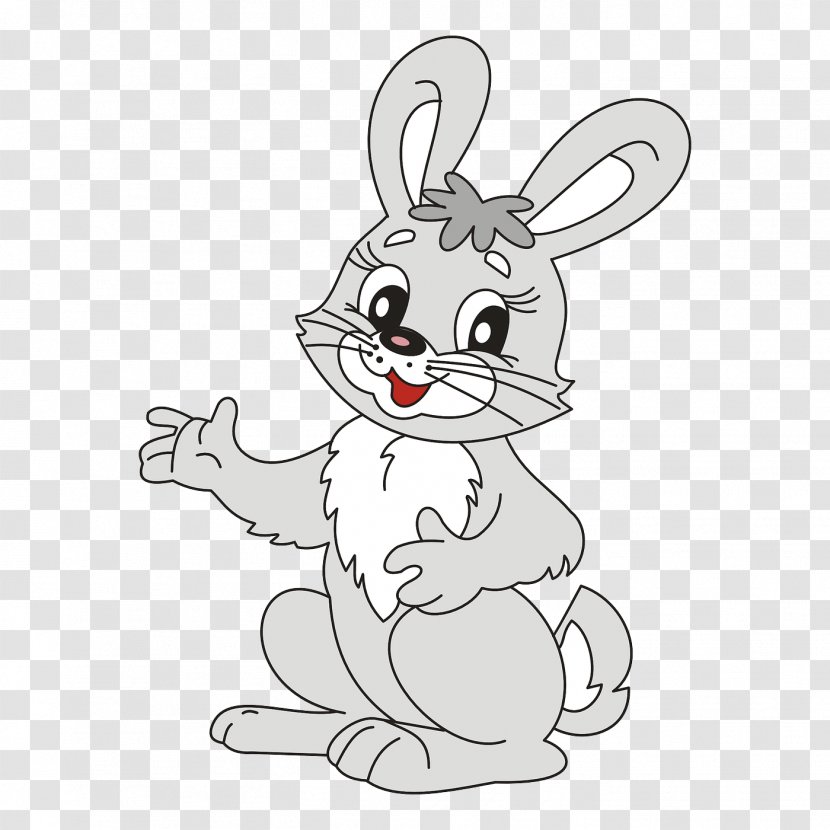 Angel Bunny Easter Bugs Rabbit Vector Graphics - Cartoon Transparent PNG