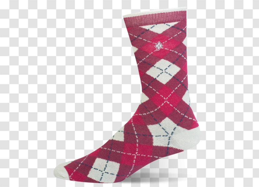 Sock Argyle Blue Red Grey - Dirty Martini Transparent PNG