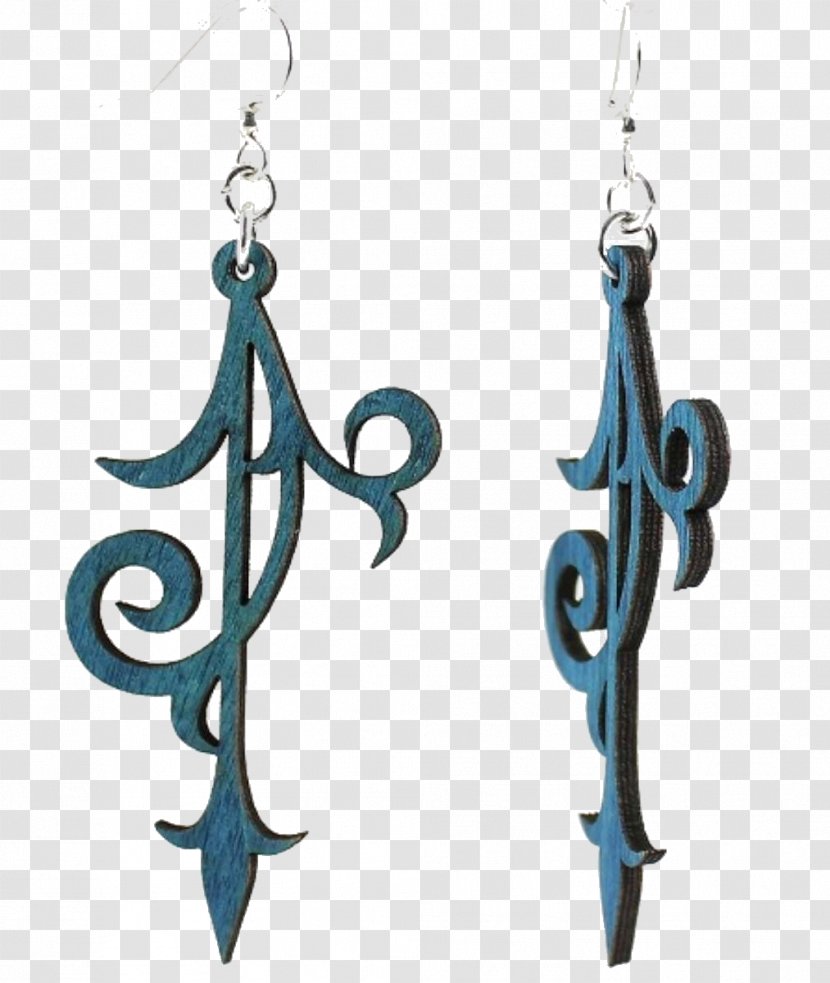 Earring Laser Cutting Wood Etsy - Tree - Scroll Ornament Transparent PNG