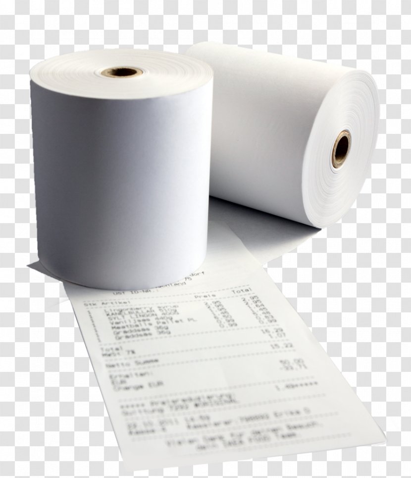 Paper Till Roll Cash Register Product - Price - Barbershop Ribbon Transparent PNG