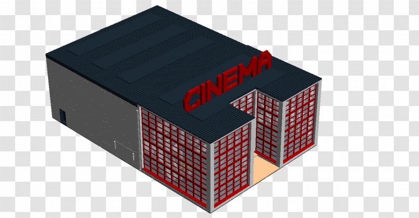 Product Design Pattern Text Messaging - Box - Movie Theatre Building Transparent PNG